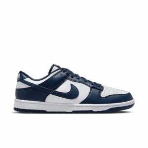 Nike Dunk Low White Midnight Navy