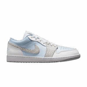 Jordan 1 Low SE Blue Tint Elephant Print