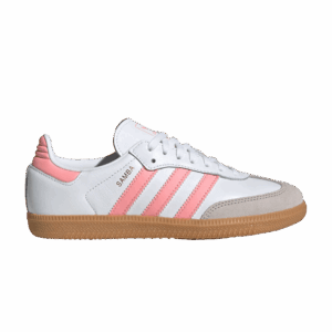 adidas Samba OG White Coral Pink (GS)