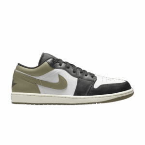 Jordan 1 Low Black Toe Medium Olive