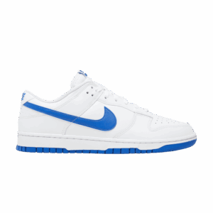 Nike Dunk Low White Hyper Royal