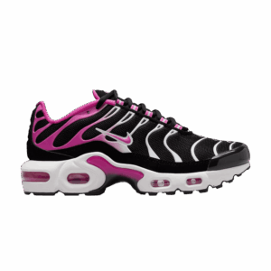 Nike Air Max Plus Black White Laser Fuchsia (GS)