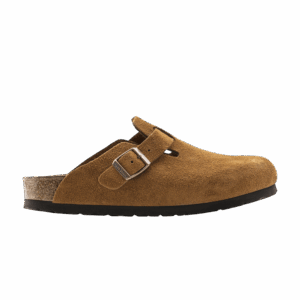 Birkenstock Boston Soft Footbed Suede Mink