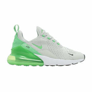 Nike Air Max 270 Light Silver Green Shock