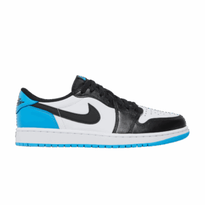 Jordan 1 Retro Low OG Black Dark Powder Blue