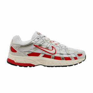 Nike P-6000 Sail Pale Ivory Light Bone Picante Red (Women's)