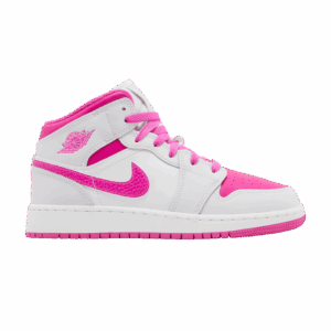 Jordan 1 Mid Fire Pink (GS)