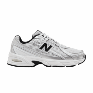 New Balance 740 White Silver Metallic Navy