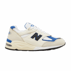 New Balance 990v2 MiUSA White Blue