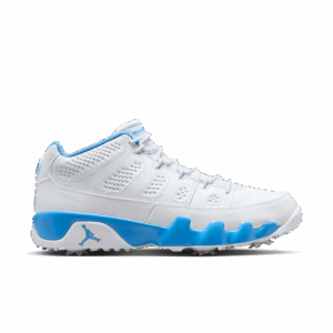 Jordan 9 Retro Low Golf White University Blue