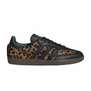 adidas Samba OG Black Green Leopard (Women's)