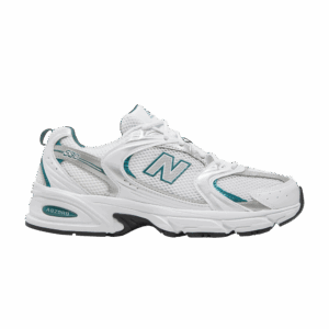 New Balance 530 White Silver Green