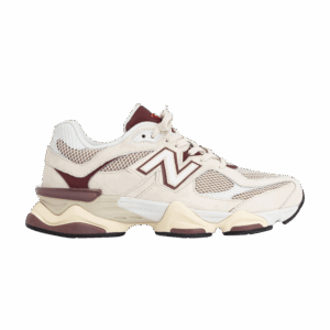 New Balance 9060 Linen Burgundy
