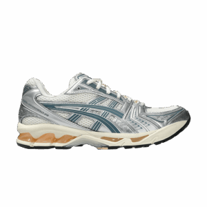 ASICS Gel-Kayano 14 Birch Pure Silver Teal Gold