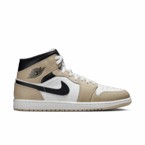 Jordan 1 Mid Summit White Rattan