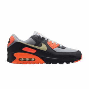 Nike Air Max 90 Light Smoke Grey Hyper Crimson Limelight