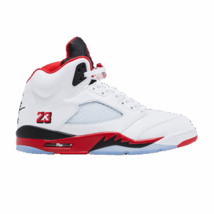 Jordan 5 Retro Fire Red Black Tongue (2025)